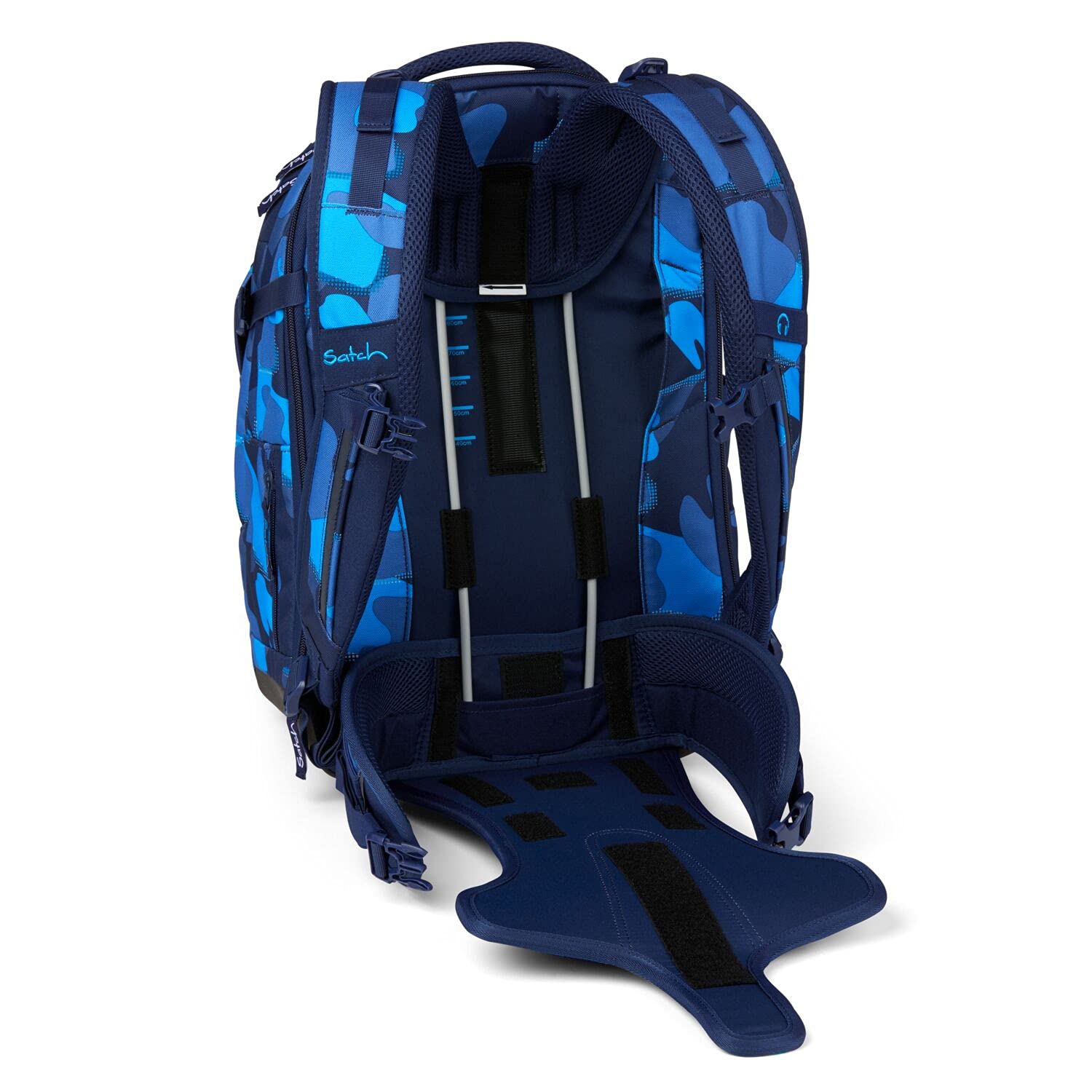 Satch Schulrucksack-Set PACK Troublemaker Blau 3-teilig