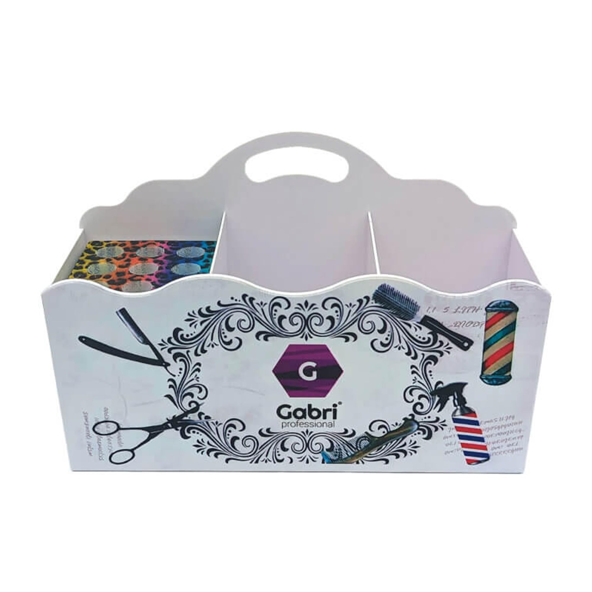 Gabri Hairdressing Scissors and Brush Holder, Salon Barber Shop Organizer, Hair Scissors Stand, Barber Tool Box - Image 2