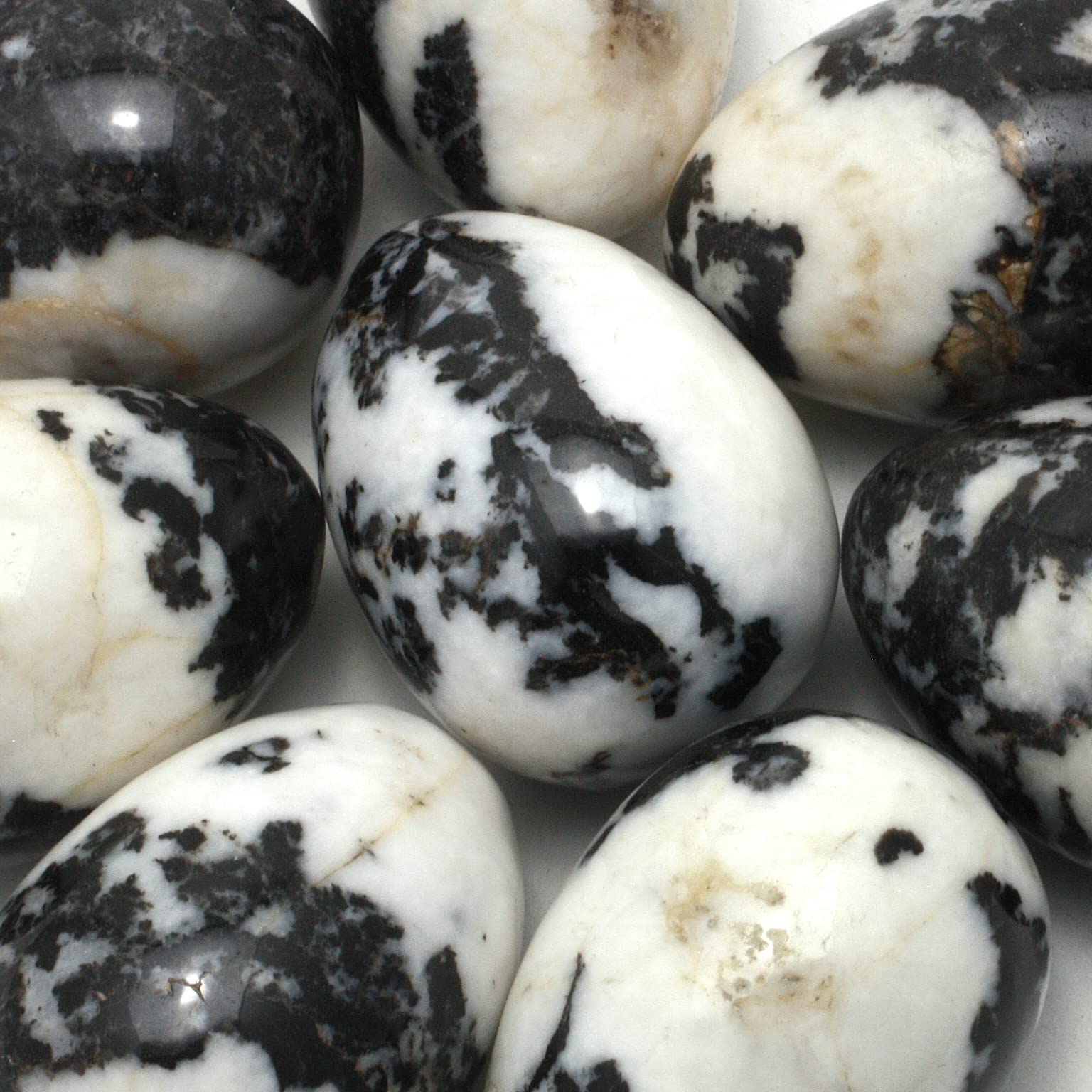 Zebra Jasper Crystal Egg ~48mm