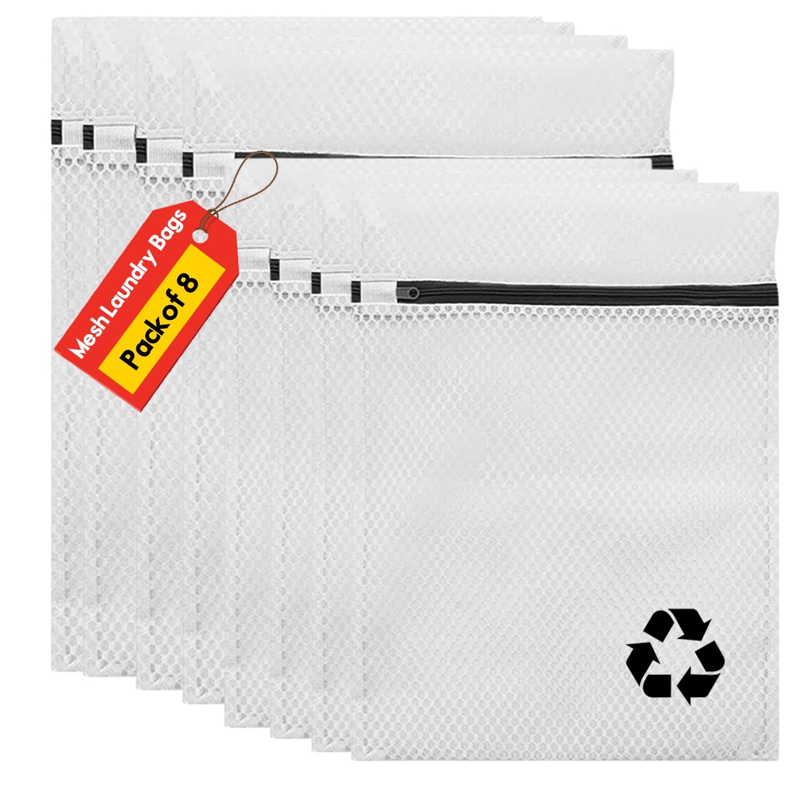 ROHI 8-Pack Mesh Laundry Bags