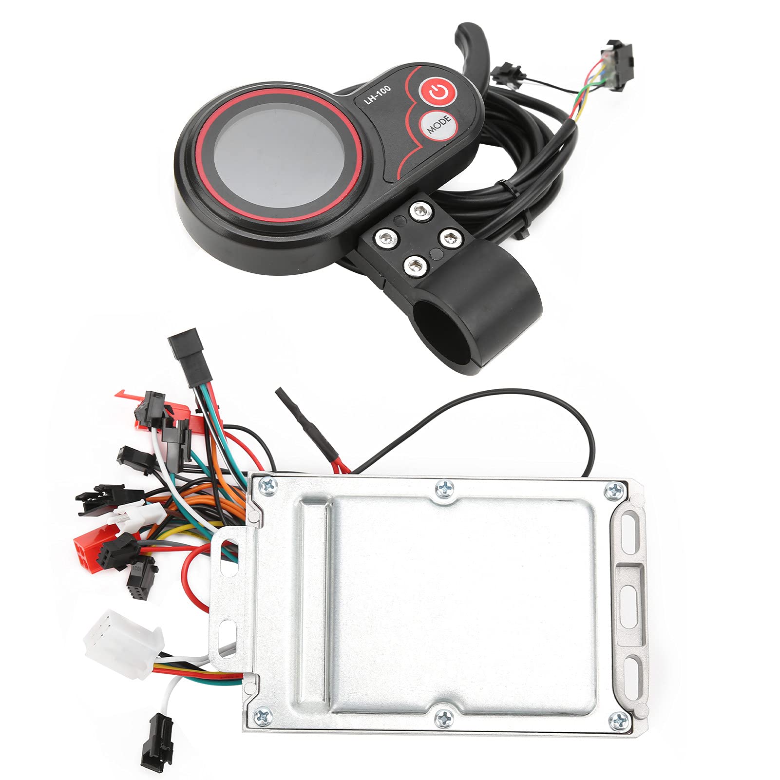 Elektryczny sterownik bezszczotkowy silnik rowerowy 34V 48V 500 W Fala Sinusoły LCD Wyświetlacz sterujący z przełącznikiem aluminium trwałym dla E dla E rower 14 cm 8,5 cm 4 cm