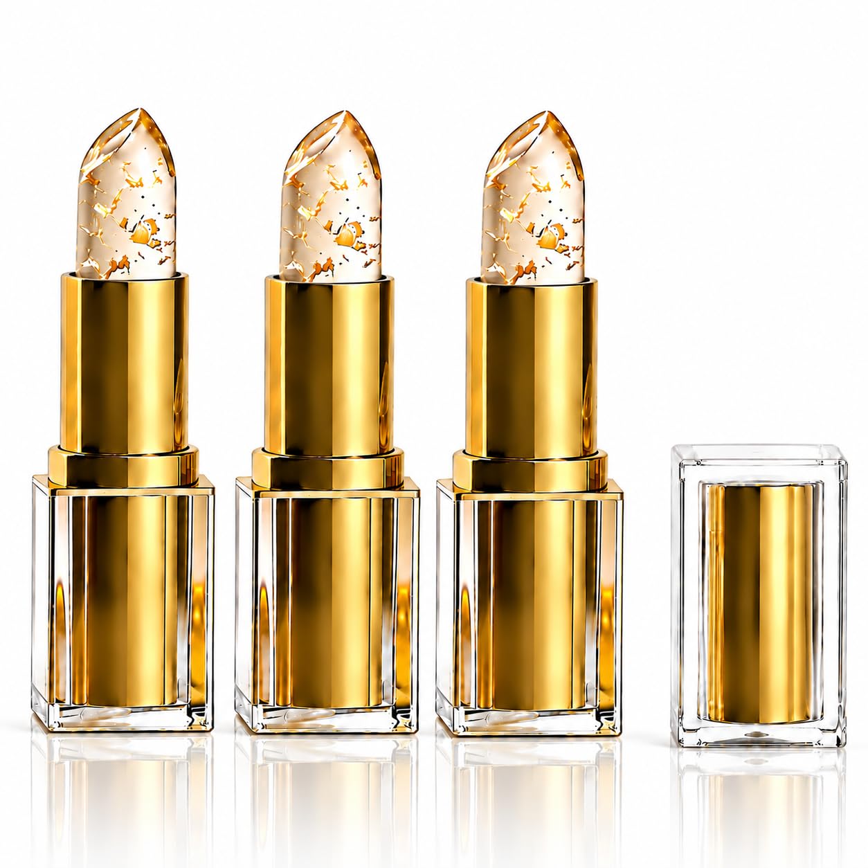 GJFWQC Lipstick, Skin-Adaptive pH Color Changing Lipstick,Hydrating Lip Tint for Soft,Lon…