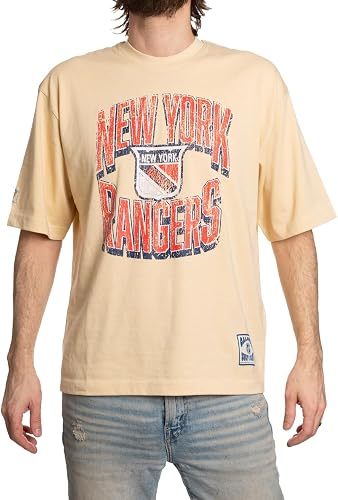 Calhoun NHL Surf & Skate Mens Garment Dyed Vintage Boxy Fit Oversized Soft Retro