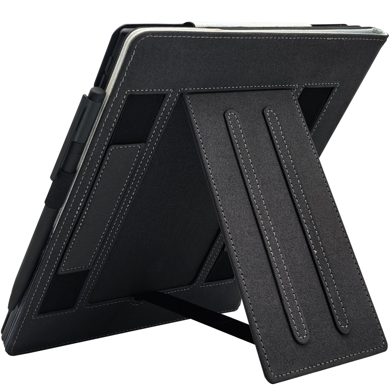 Schutzhülle mit doppeltem Ständer für Onyx Boox Tablet Note Air 5 C/Note Air 4 C/Air 3 C (2025/2024 veröffentlicht), Premium-PU-Leder-Hülle mit automatischer Sleep/Wake-/Doppel-Handschlaufe