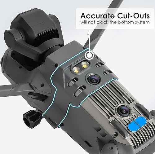 Miniatura 3 de XINANEE - Soporte de cardán de mano estabilizador de cámara para DJI Mavic 3 Mavic 3 Classic Mavic 3 Pro Drone con controlador DJI RC-N1, piezas