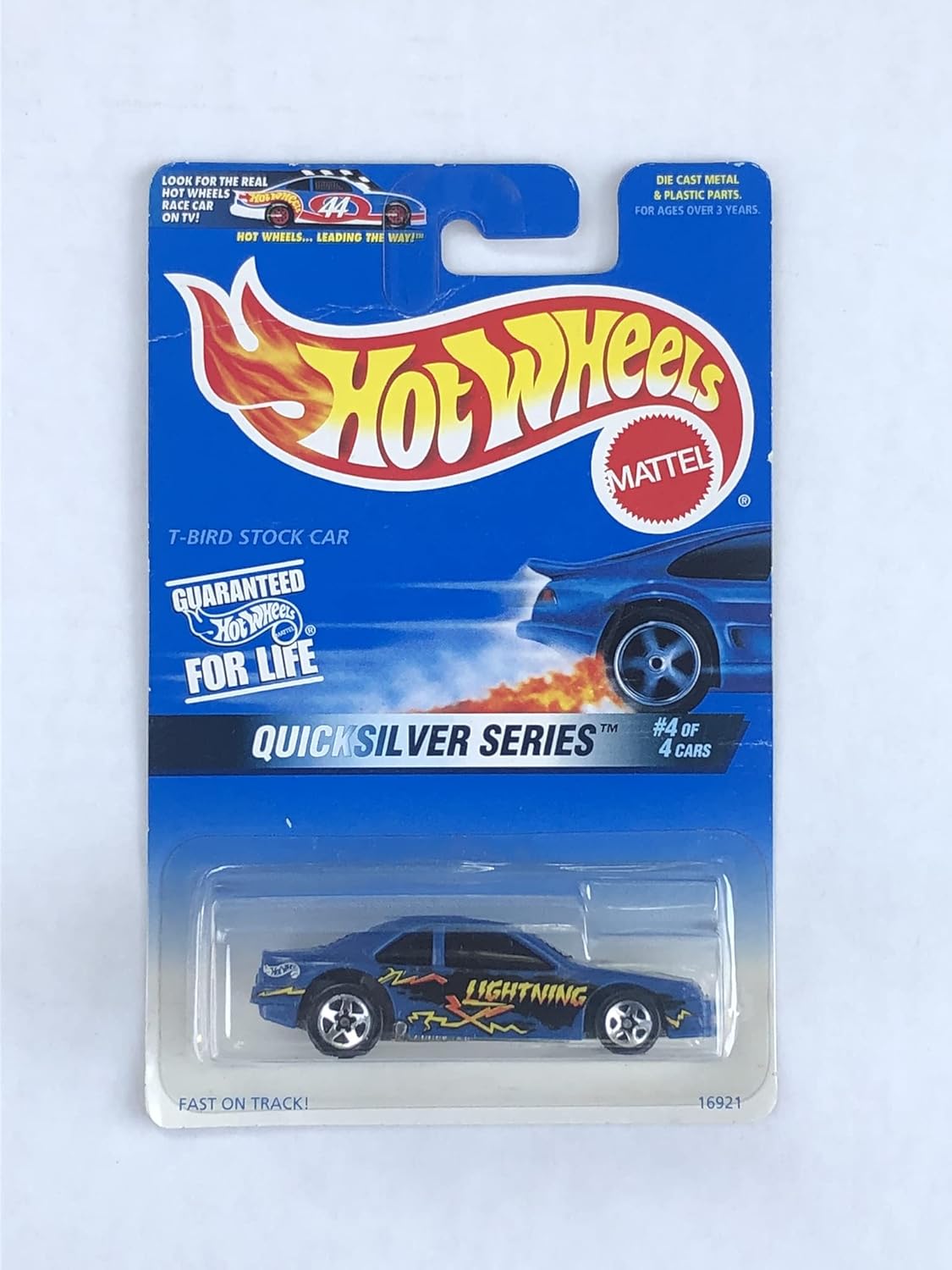 Hotwheels quicksilver series #4 T-bird stock car by Hot Wheels