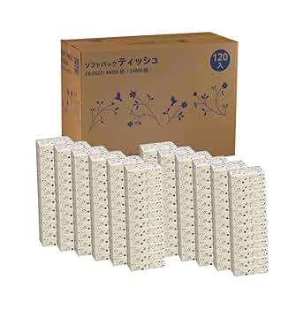プラの袋に包まれたティッシュでふ！！［日本製］ プラの袋に包まれたティッシュでふ！！［日本製］