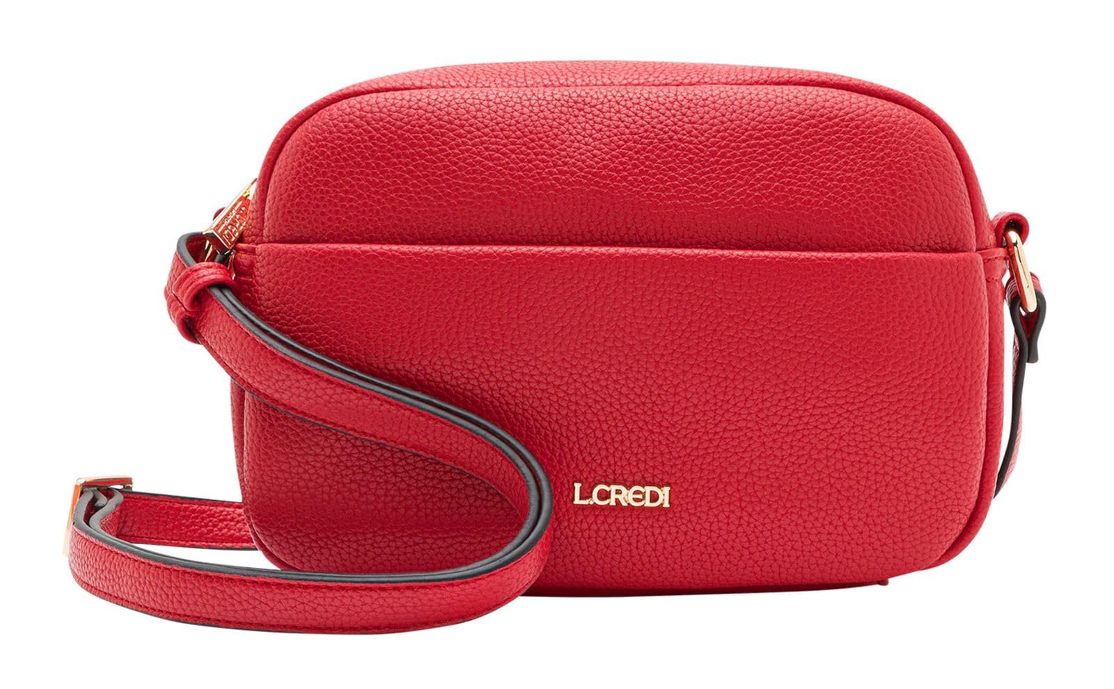 Sac L.Credi Olga Crossbody Bag Salsa rouge à bandoulière chic