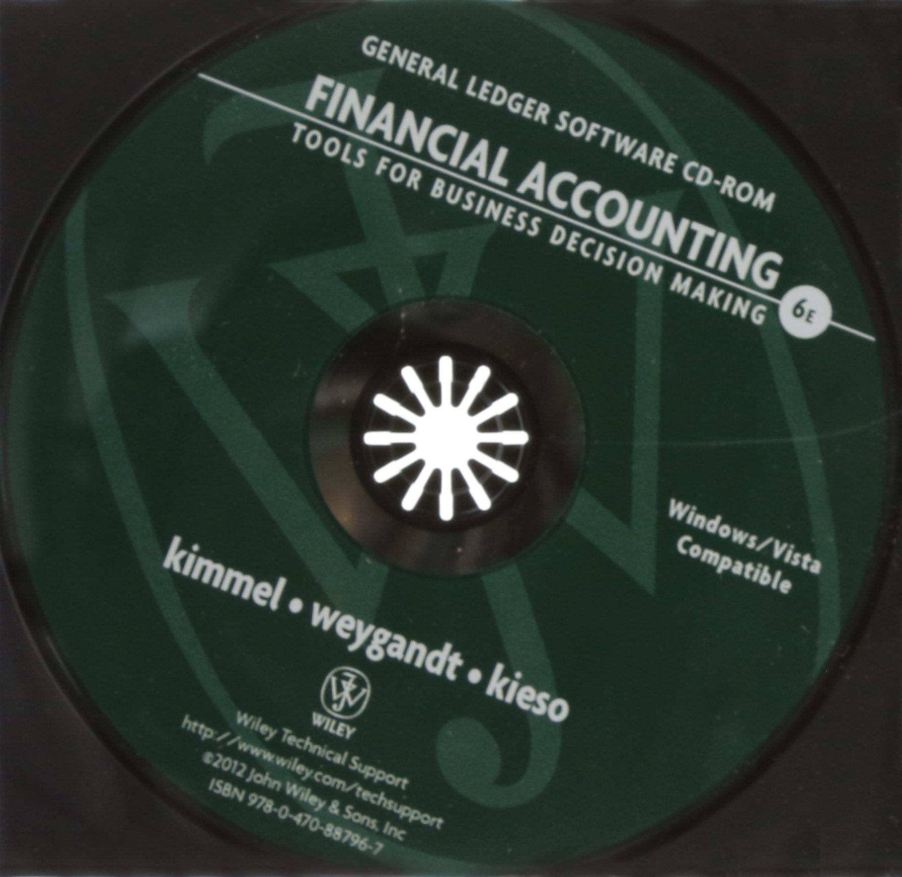 General Ledger Software Student CD to accompany Financial Accounting: Tools for Business Decision Making, 6e: Tools for Business Decision Making General Ledger Software CD