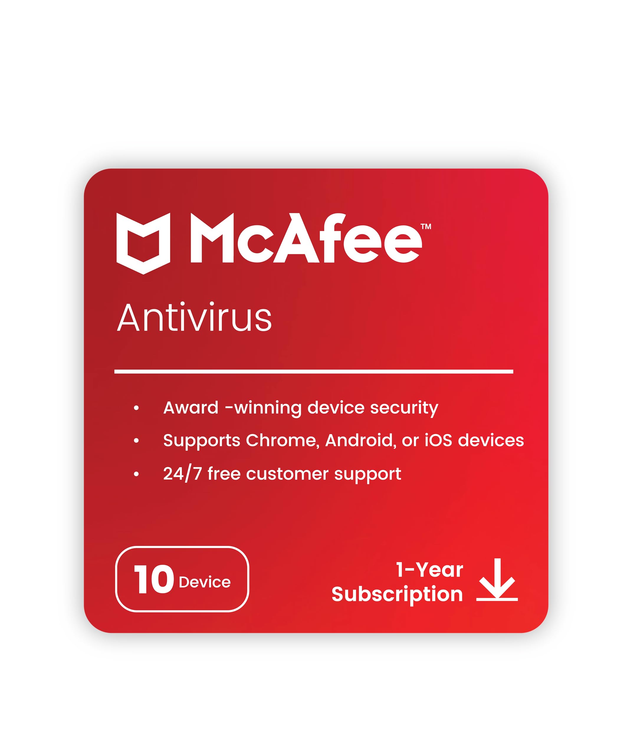 McAfee Antivirus 2024 | 10 Devices, 1 Year | Antivirus Internet Security Software | Email Delivery (B0D4VHPQNS) Amazon Price History, Amazon Price Tracker