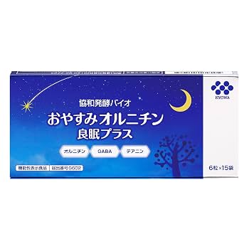 Amazon | キリン 協和発酵バイオ おやすみオルニチン 良眠プラス