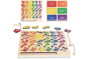ABC Magnetic Wooden Fishing Game