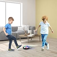 Vista 6 de Pelota de Fútbol Hover para Niños, Balón de Fútbol Flotante con Energía de Aire y Luz LED, Balón de Fútbol para Entrenamiento de Niños para Juego