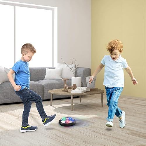 Miniatura 6 de Hover - Pelota de fútbol para niños, flotante, con luz LED, pelota de fútbol para entrenamiento para niños y exteriores, regalos de cumpleaños para