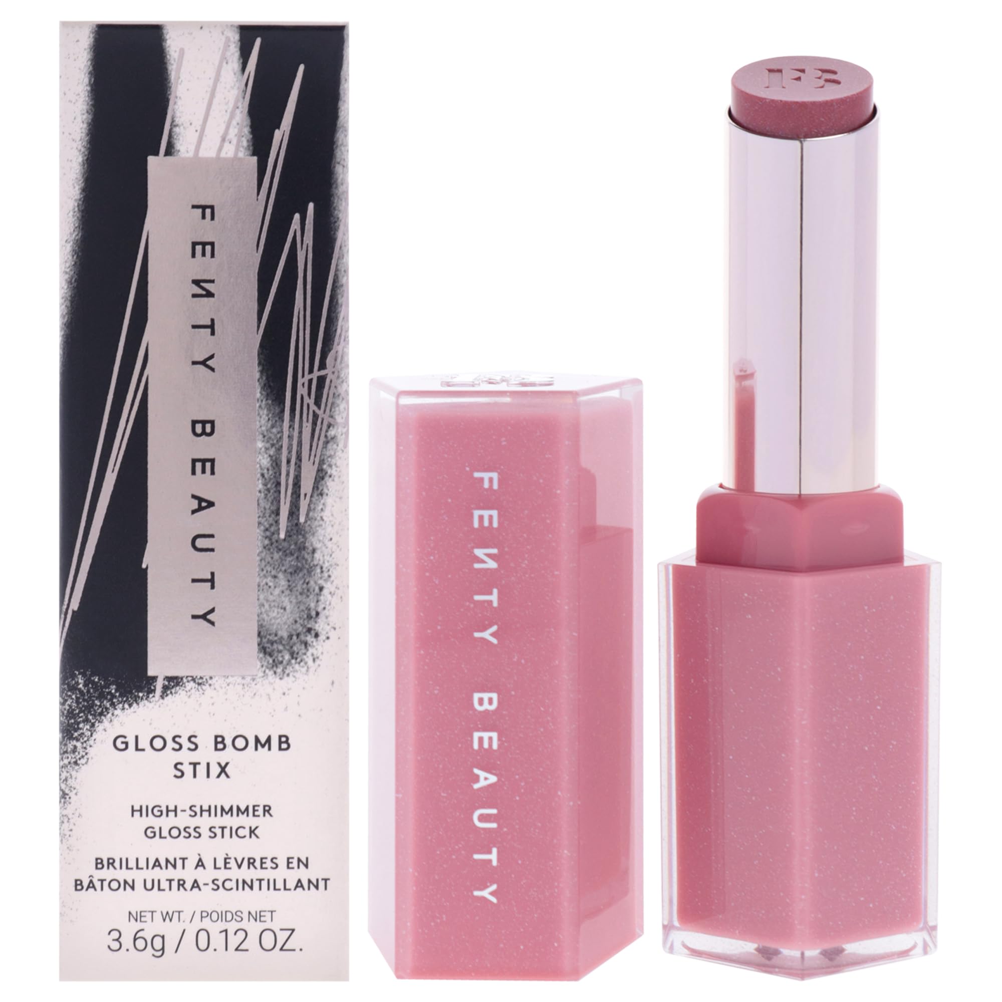 Gloss Bomb Stix Shimmer - 02 Fussy by Fenty Beauty for Women - 0.12 oz Lipstick