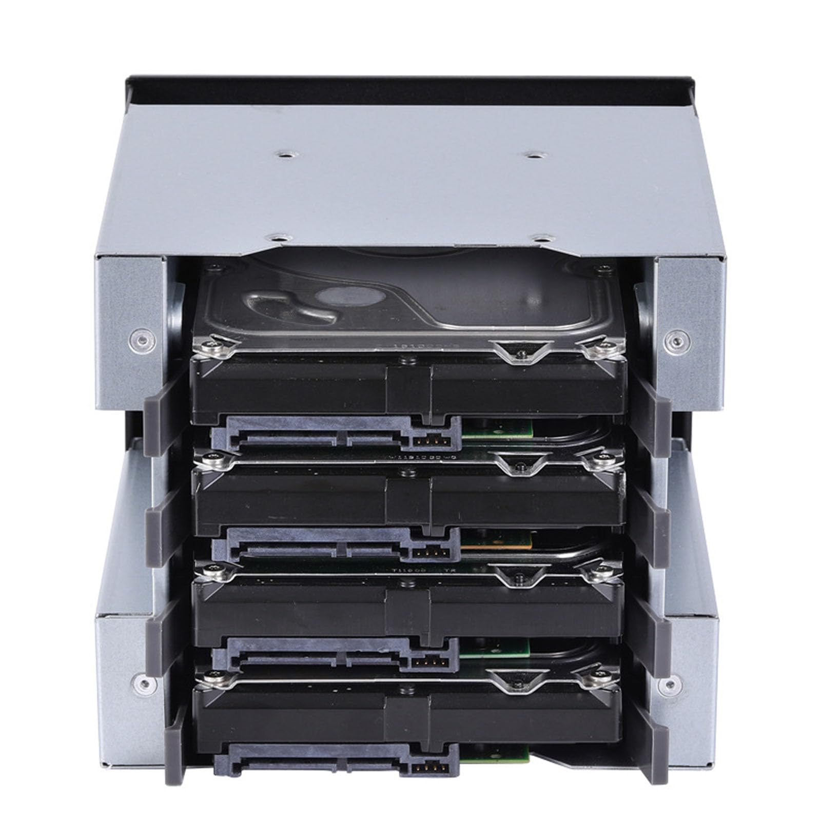 ordinarYone 4 Bay 3.5 "Quattro Disco Disco Rigido Cage 3 Chassis Drive Chassis Box Espansione del Computer Custodia di Stoccaggio Custodia Holder