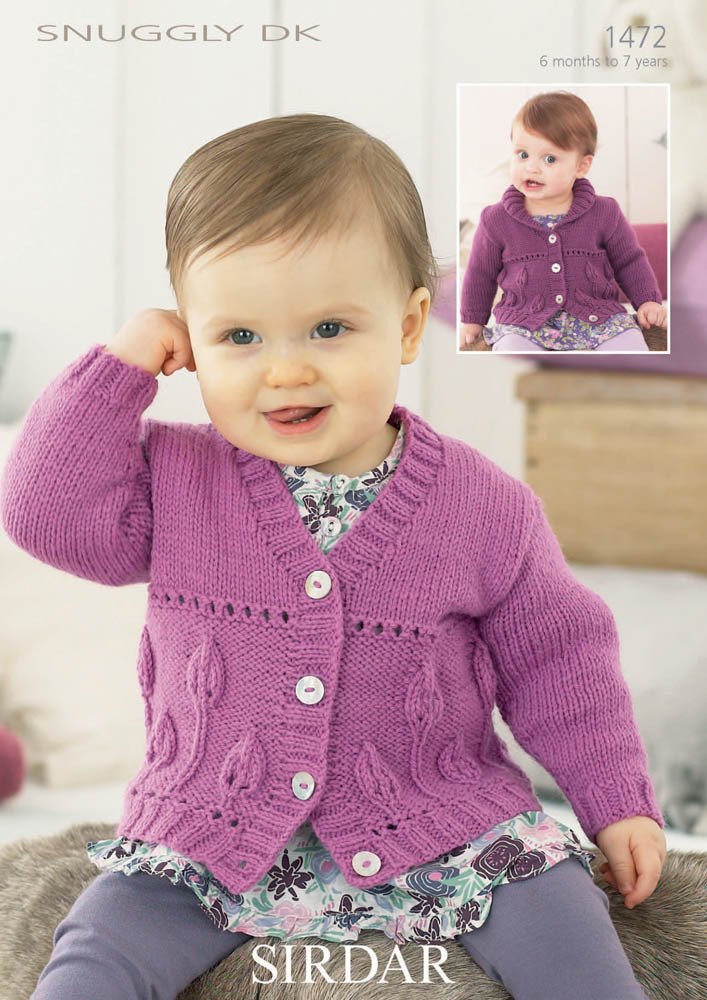 SIRDAR SNUGGLY DK PATTERN 1472