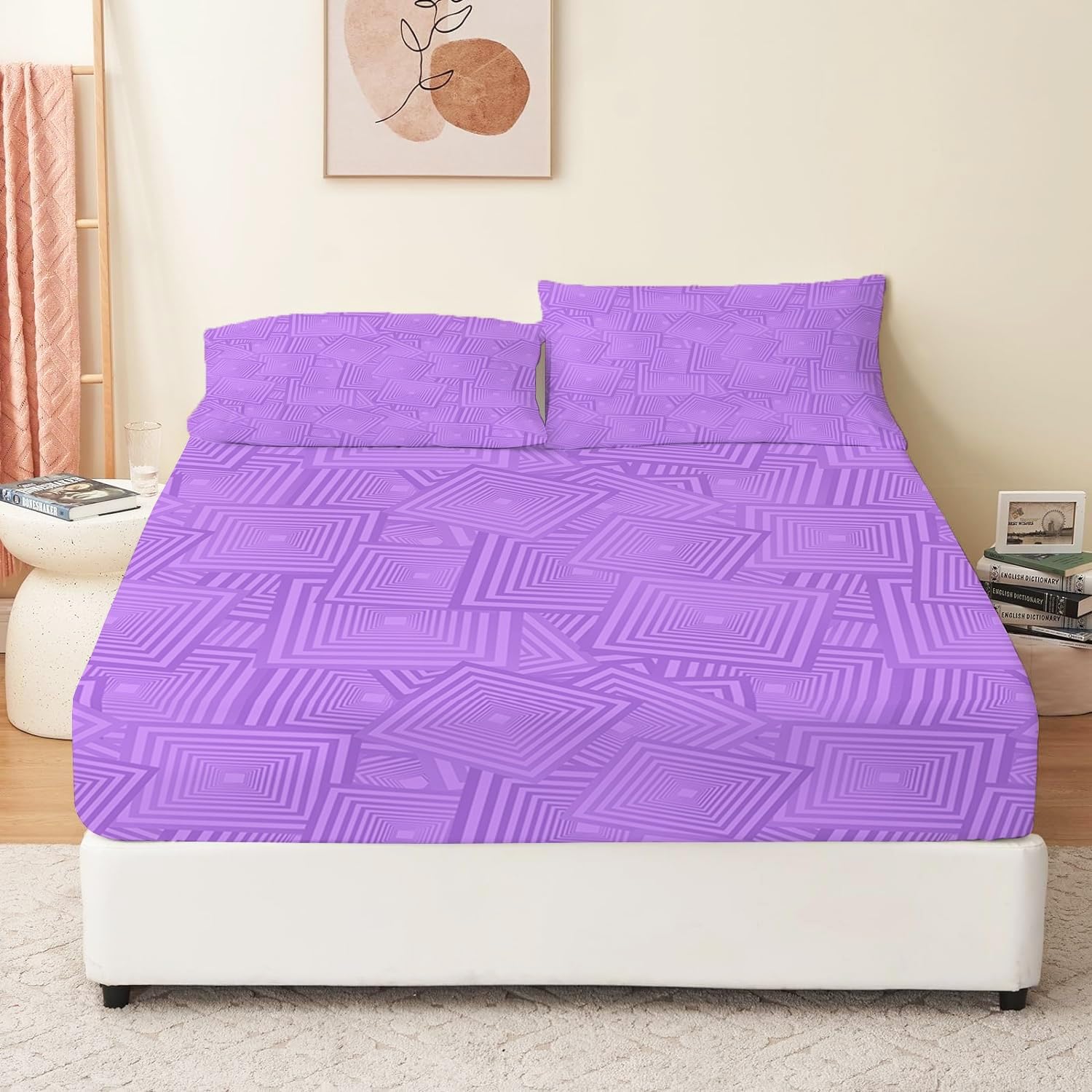 Drap housse microfibre antidérapant fini les draps qui glissent du matelas 160x200 cm