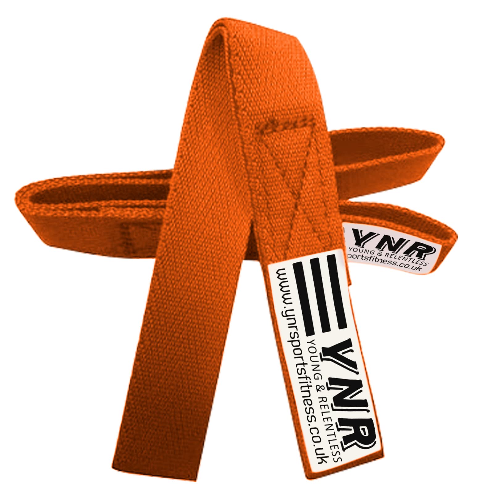 Premium Gymnastic Bar Loops Straps, hand grip, palm protection, guards (27CM, Orange)