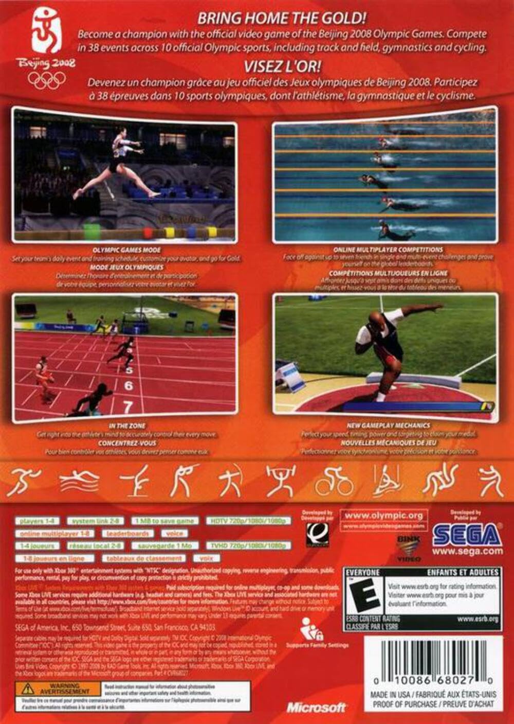 Amazon.com: Beijing Olympics 2008 - Xbox 360 : Sports & Outdoors