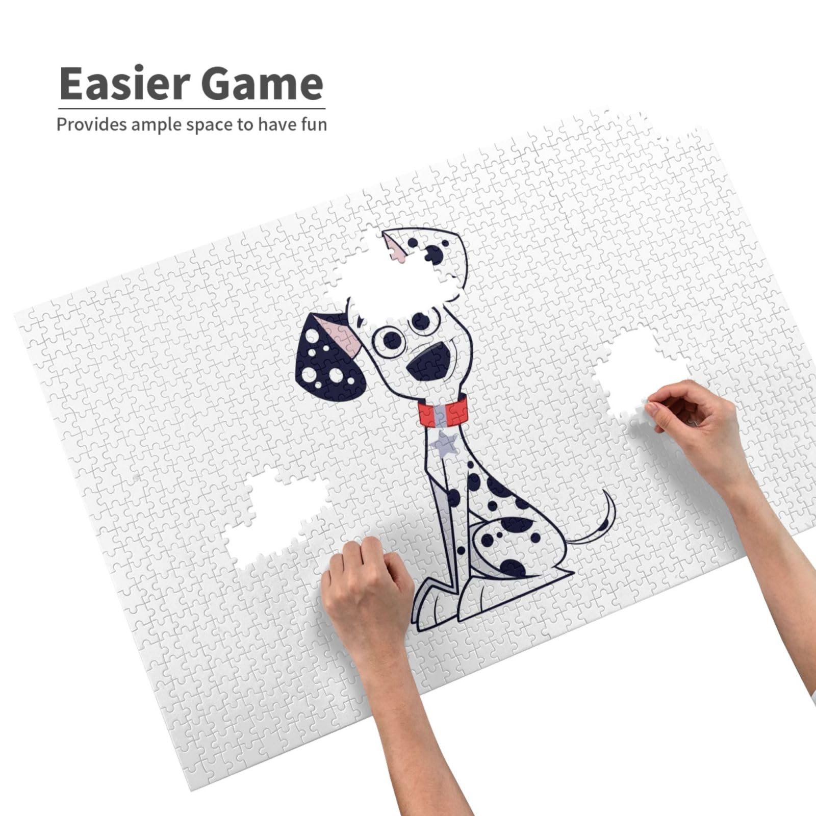 Amazon.co.jp: ジグソーパズル 101匹わんちゃん 1000ピース 木製