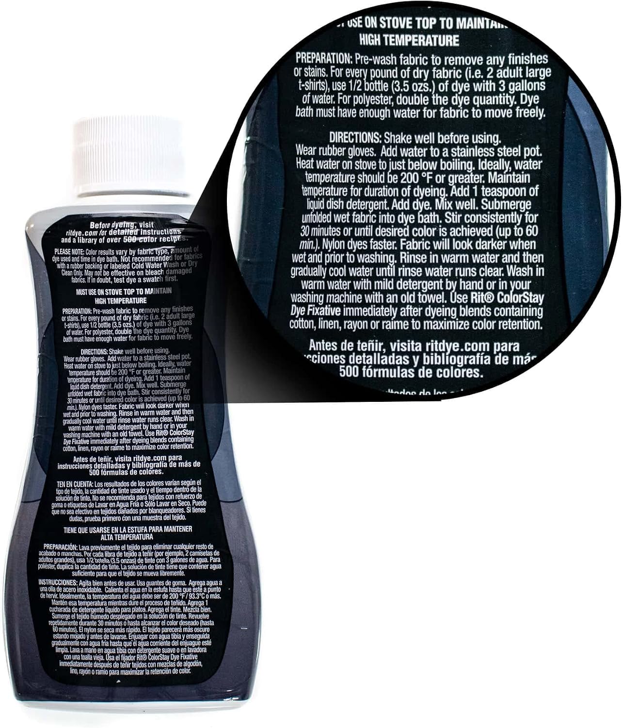 Synthetic RIT Dye Wide Selection of Colors + Color Fixative