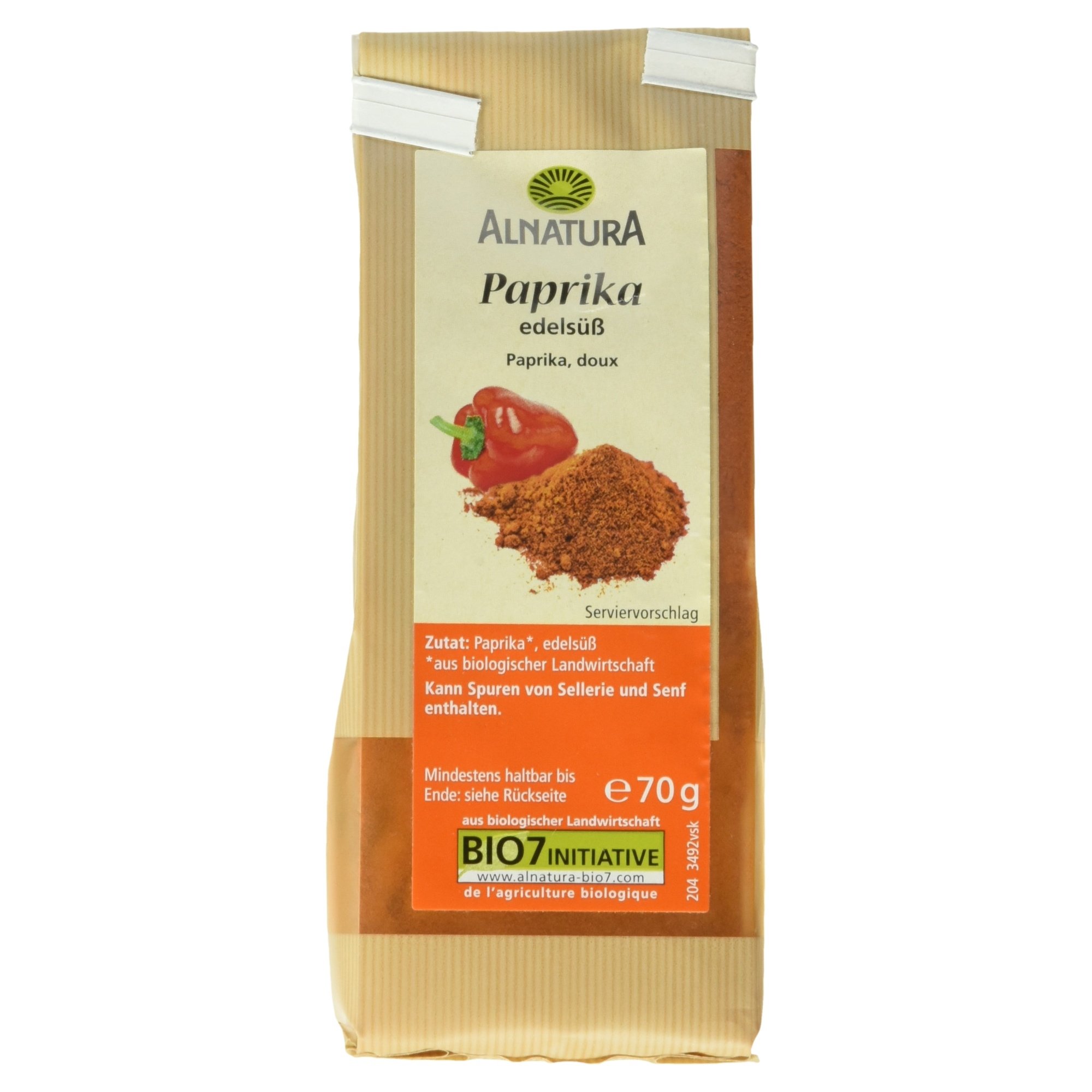 Alnatura Bio Paprika Edelsüß, 70g