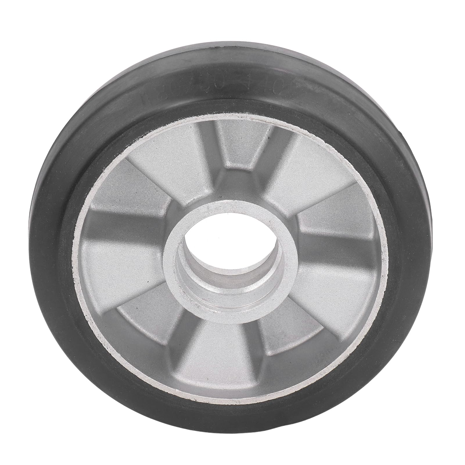 Koło ładunkowe ciężarówki z otworem na łożysko 6204 opona zamienna z pełnej gumy do ręcznego hydraulicznego wózka widłowego 180x50mm