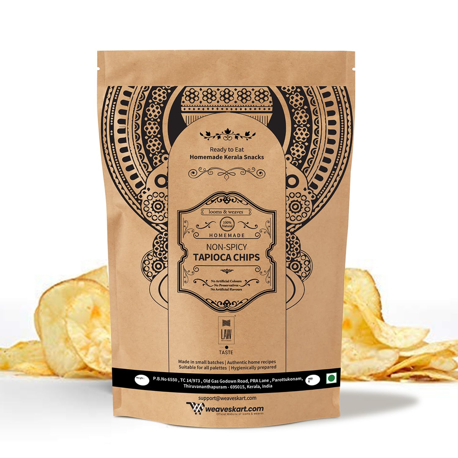 looms & weaves - Ready to Eat Homemade Kappa/Tapioca Chips (Non-Spicy) 250g (B01N6JFDIE) Amazon Price History, Amazon Price Tracker