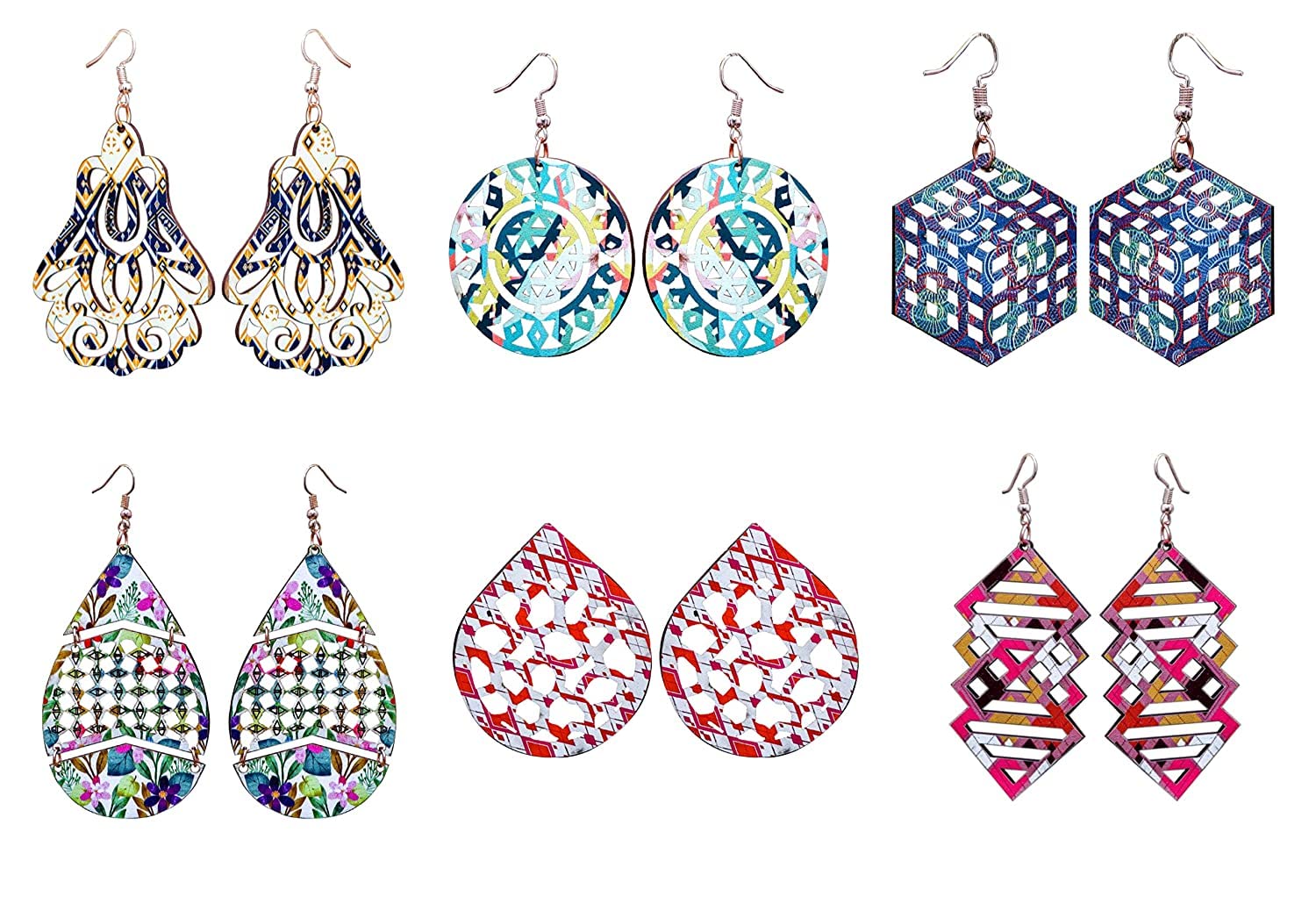 MORADIYA FRESH (LABEL) Stylish Earrings Bali Combo Set Flower Shape Dangler Earrings with Fragrance Ear Jhumka Stud Earrings for Women and Girls_6- Pairs (B0BBM9K5XH) Amazon Price History, Amazon Price Tracker
