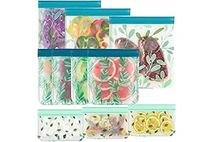 10 Pack Reusable Cute Snack Bags