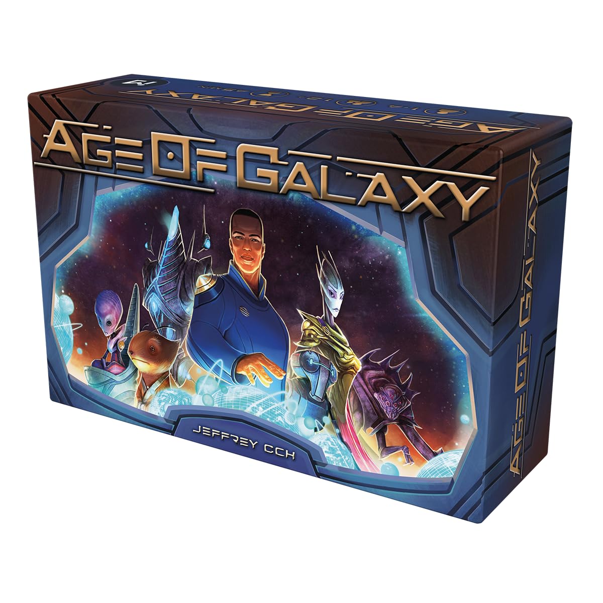 Asmodee Ice Makes - Age of Galaxy - Jeu de société - 2 à 4 Joueurs - À partir de 12 Ans et Plus - 45 Minutes - Allemand - Multicolore