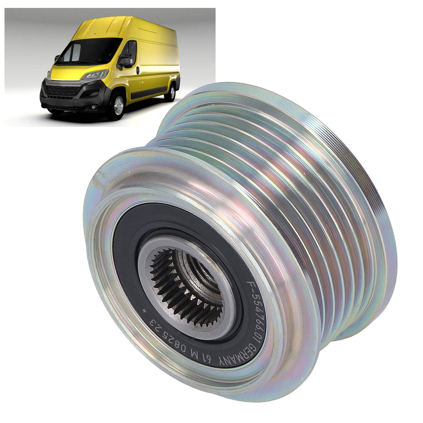aqxreight - Alternator Clutch Disc F-554766 Parts of Generator 