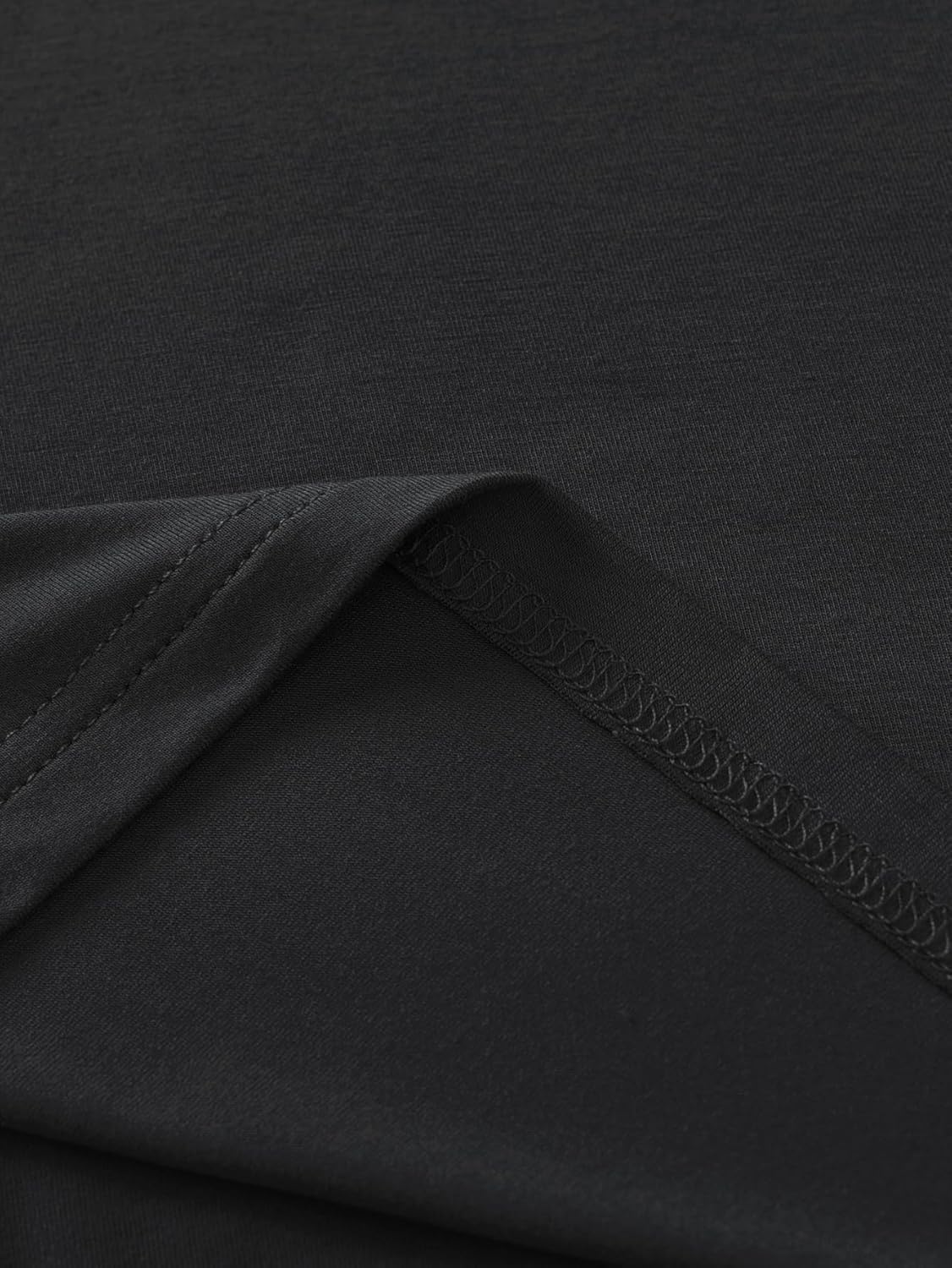 Latuza Women's Viscose Long Sleeve Sleep T-Shirt V Neck Pajama Top S-3X - Image 5