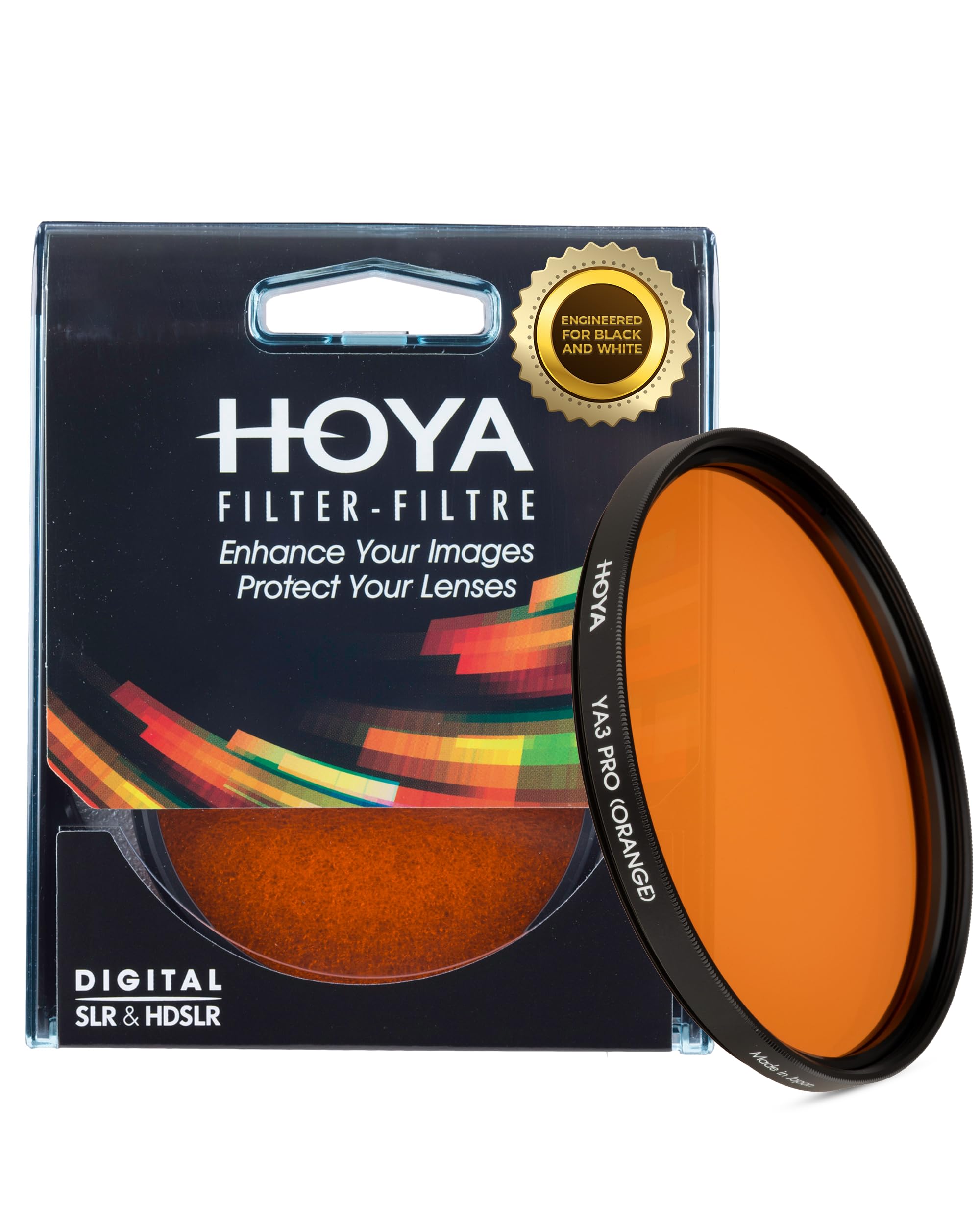 Hoya 55 mm HMC YA3 Round Filter - Orange