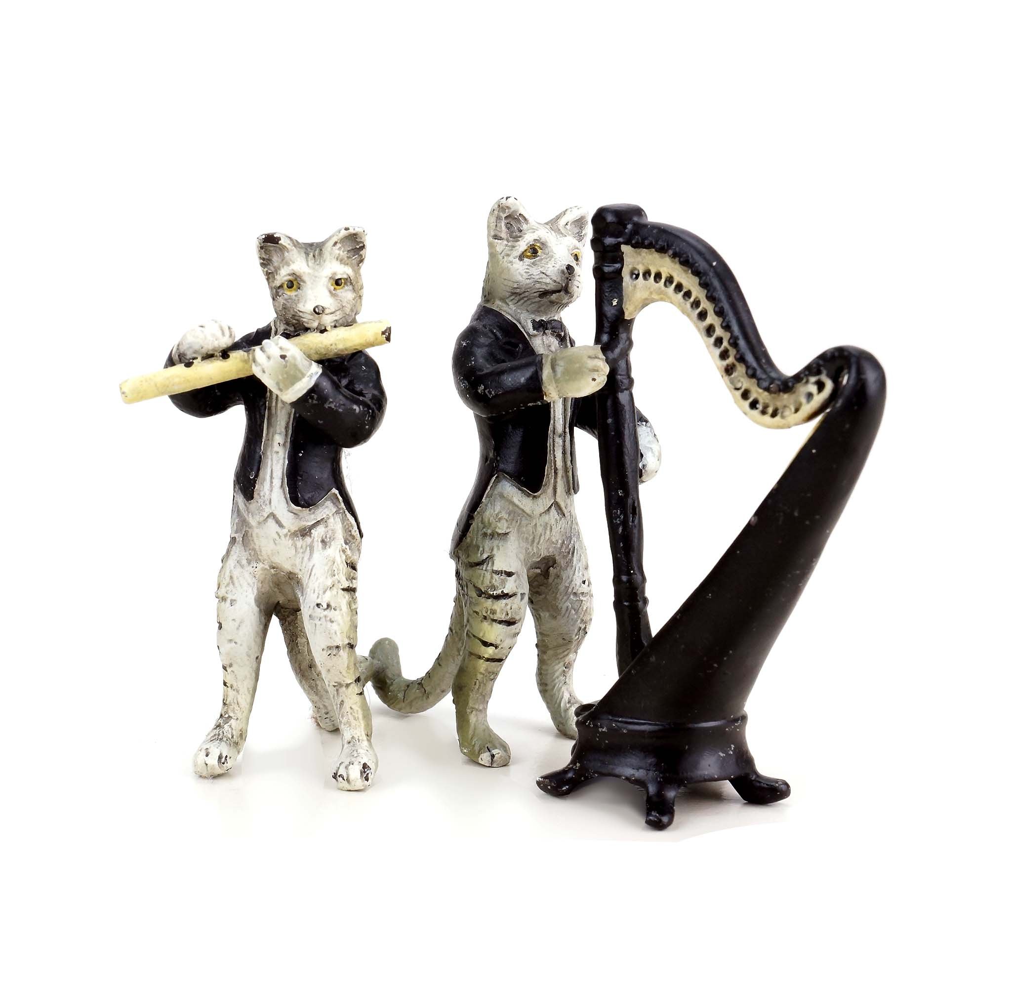 Amazon.co.jp: Kunst & Ambiente - 猫のバンド - ウィーンブロンズ - 6 