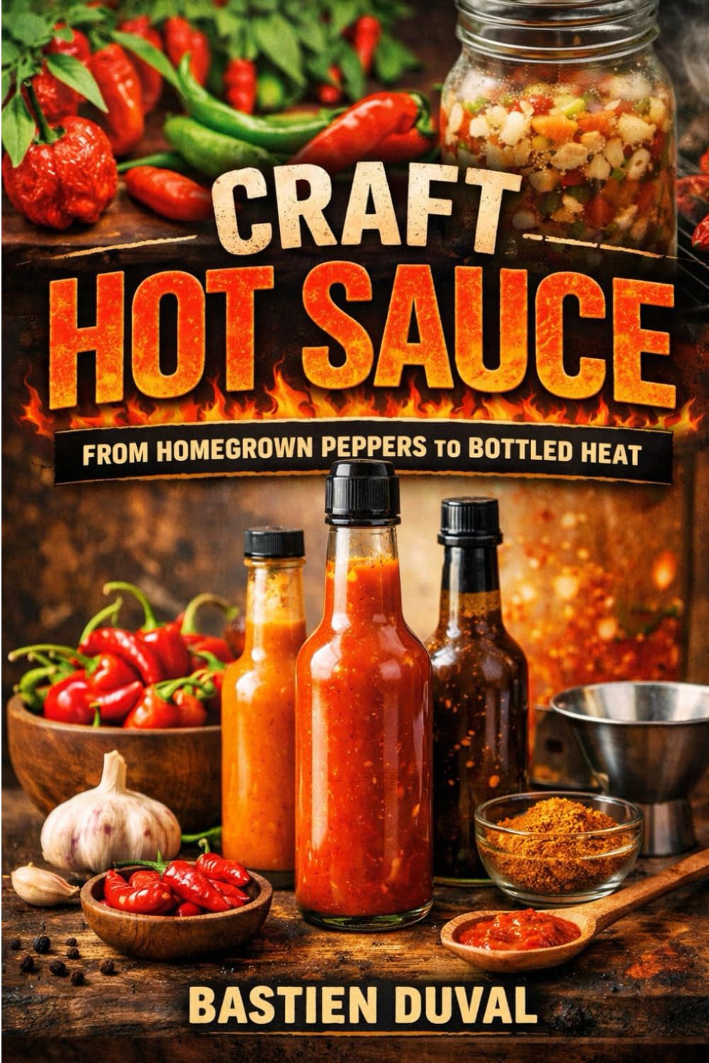 Craft Hot Sauce: From Homegrown Peppers to Bottled Heat: Grow, Ferment, Blend, and Bottle Gourmet Heat That Stands Out