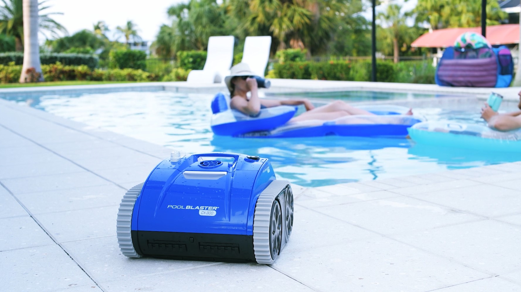Amazon.com : (All-New 2025) POOL BLASTER CX-300 Cordless Robotic