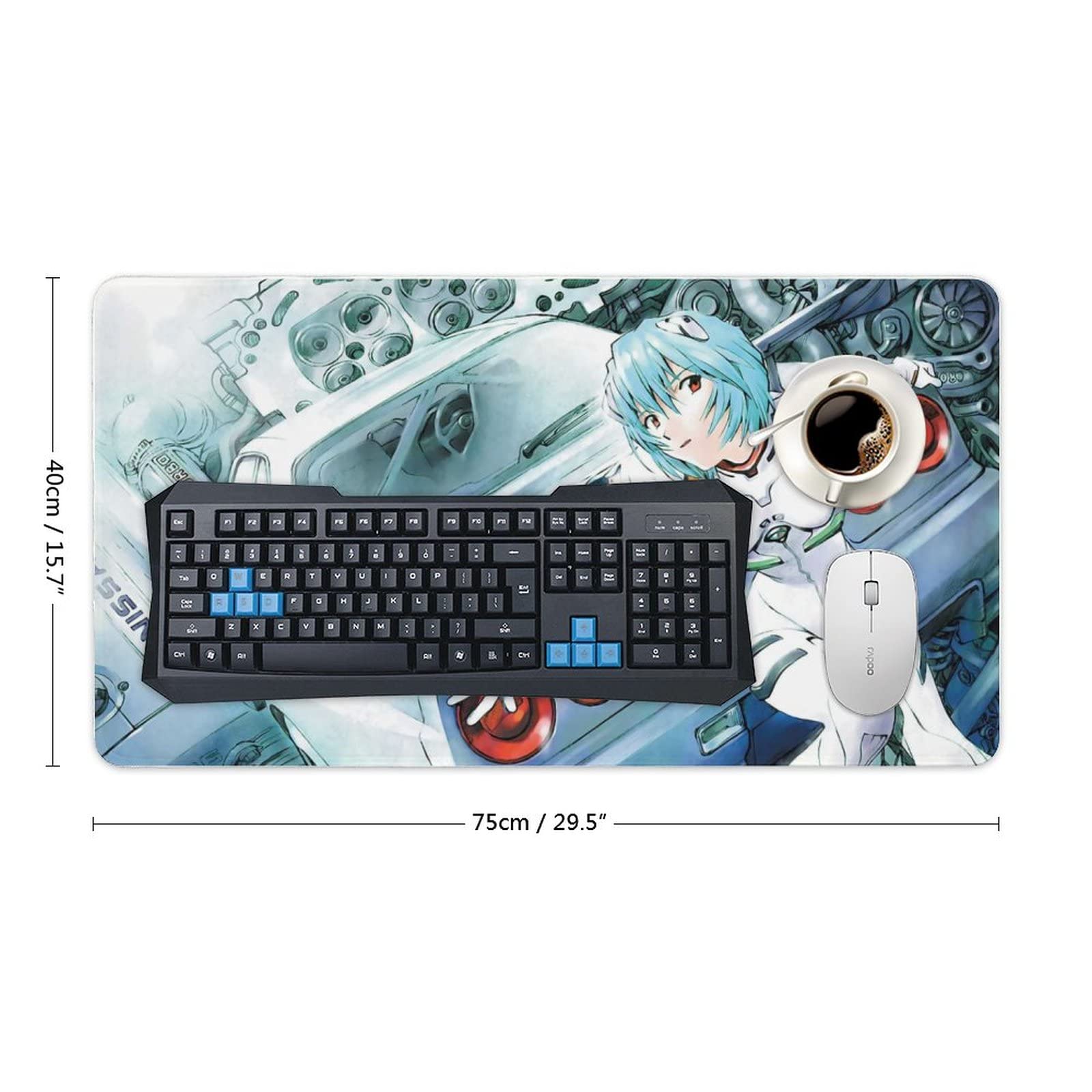 正規　MelGeek × エヴァンゲリオン 綾波レイ ゲーミングマウスパッド 限定】MelGeek Horus エヴァンゲリオン 零号機 綾波レイ マウス