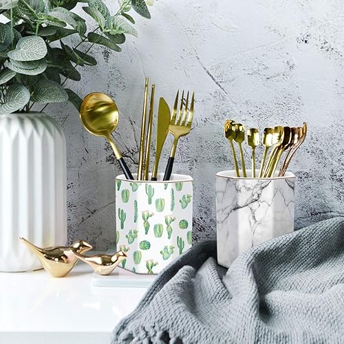 Vista 176 de WAVEYU - Portalápices bonito para escritorio, decoración de escritorio para niñas y mujeres Flor negra