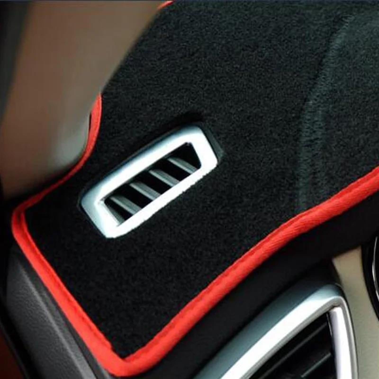 Couverture De Tableau De Bord De Voiture, Tapis De Tableau De Bord Pour Mazda 6 GH 2008 2009 2010 2011 2012, Pare-soleil Automatique Accessoire intérieur(Rosso)