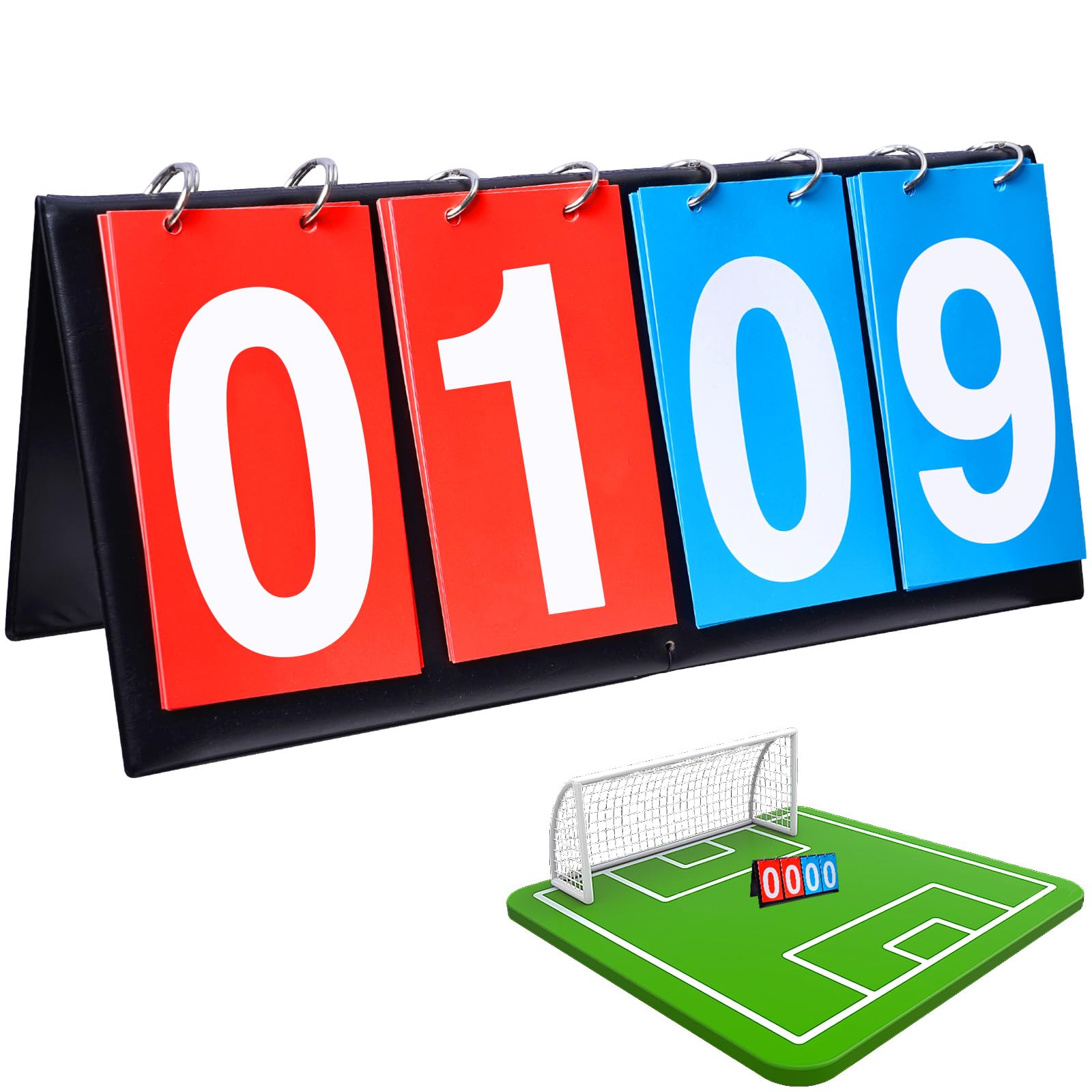 APORO Scoreboard Score Keeper Score Flipper for Basketball Tennis Sports Games