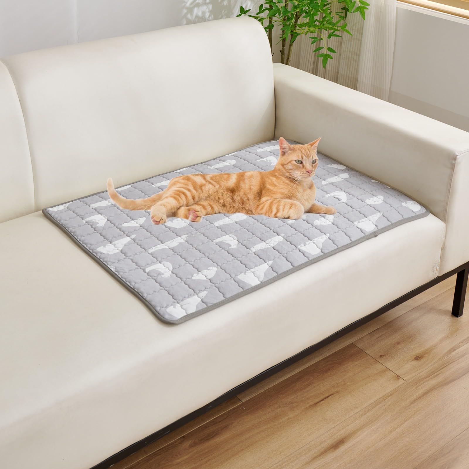 Alfombrilla de refrigeración para perros, almohadilla de gel duradera no tóxica para mascotas, alfombrilla de refrigeración automática para perros y gatos en verano caluroso, perfecta para uso en