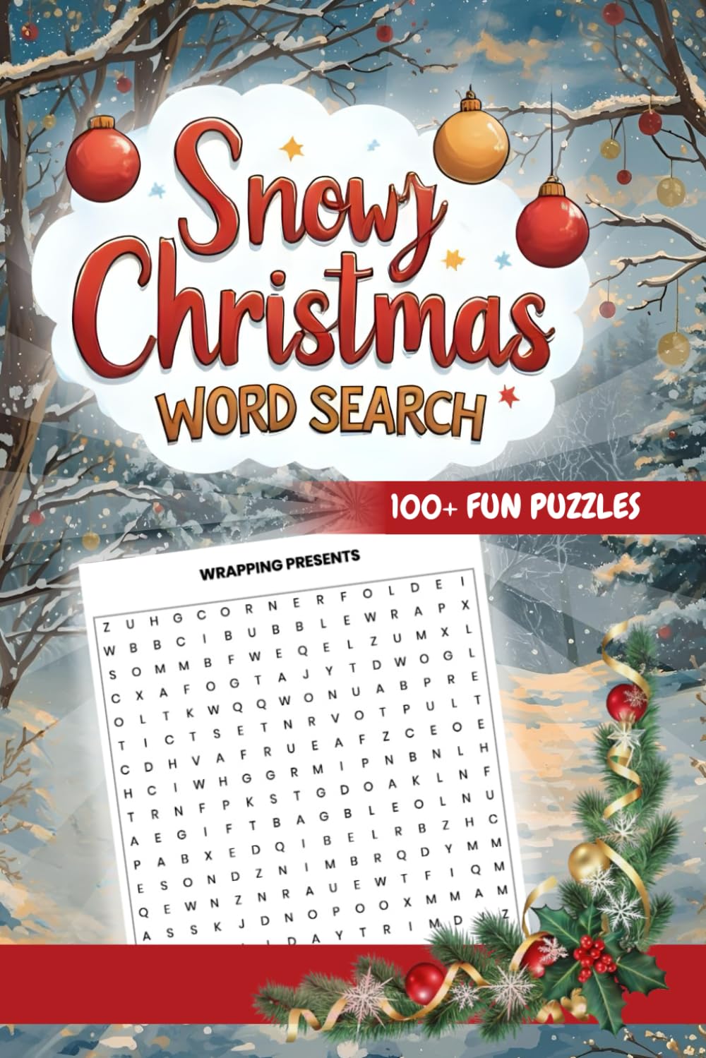Snowy Christmas Word Search