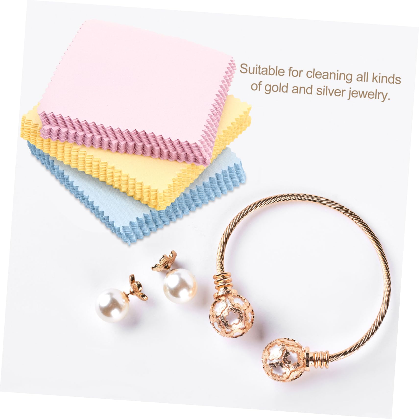 STOBOK 240stücke Mikrofasertücher Für Brillen Und Schmuck Doppelseitige Reinigungstücher Für Empfindliche Oberflächen Für Brillen Handys Kameras Zufällige Farben