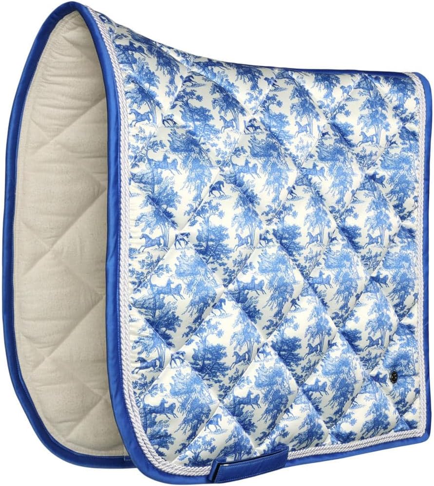 Dapplebay Equestrian Toile Dressage Saddle Pad