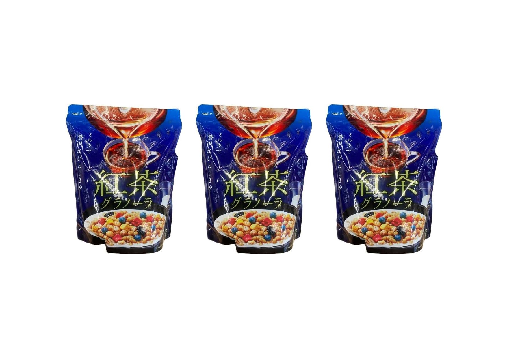 Amazon.co.jp: 【まとめ買い】 紅茶グラノーラ 430g (3袋) : 食品
