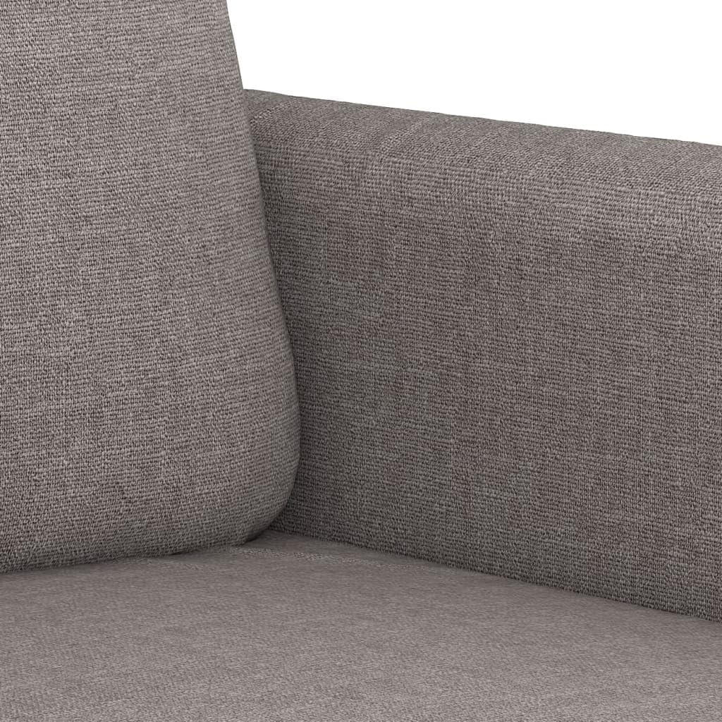 Canapé à 3 places Taupe 180 cm Tissu | Leroy Merlin