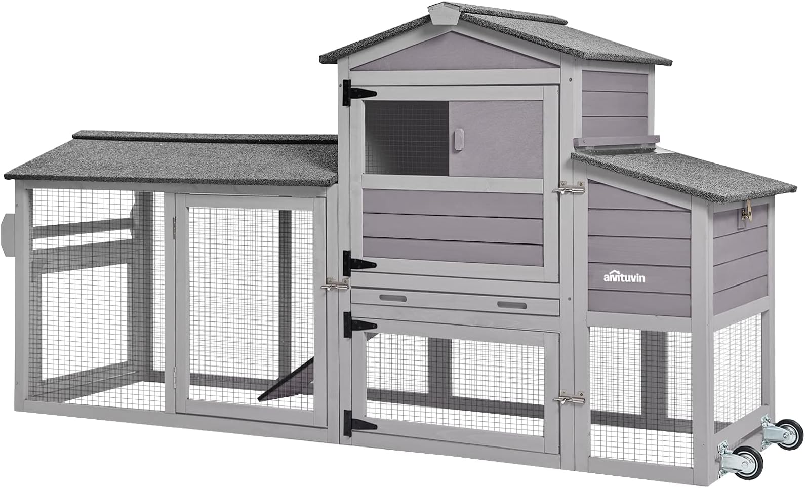 ChickenCoopOutlet Deluxe Large Wood Chicken Coop Backyard
