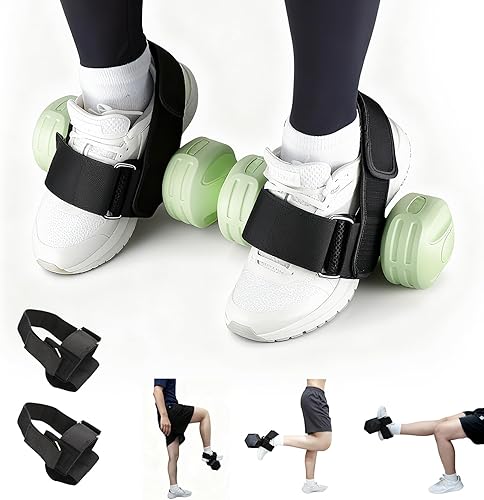 Fijación de mancuernas para pies, pesas ajustables para tobillo para entrenamiento de piernas, entrenador Tibialis con correa antideslizante, ideal